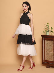 Black & White Tulle dress