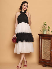 Black & White Tulle dress