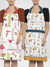 Set of 2 Multicoloured Aprons