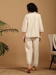 Beige Classic Nightwear