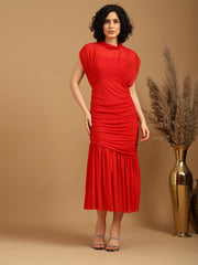 Red Stretch Dress