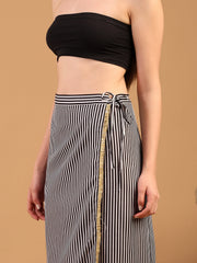 Fusion Striper Long Skirt-Top
