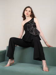 Bloom in the Wild Black Co-ord