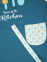 Queen Of The Kitchen Printed Apron