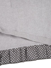 Chambray Embroidered Apron