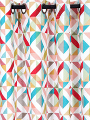 Set of 2 Long Door Eccentric Curtain
