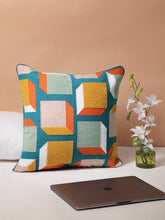 Cuboid Crewel Embroidery Cushion Cover
