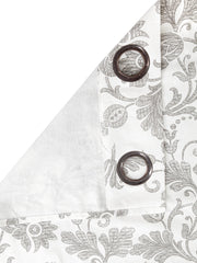 Set of 2 Long Door Vintage Floral Curtain