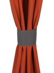 Set of 2 Long Door Tracery Curtain