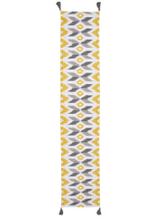 Jalsa 100% Cotton Yellow 4/6 Seater Table Runner