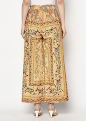 Scarf Print Trouser