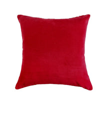 Set of 3 Red Velvet 40x40 CM Cushion Covers