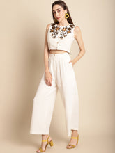 Beige Co-Ord Set With Trousers