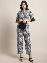 Black Fringed Lace Co-Ord