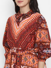 Boho Printed Dress