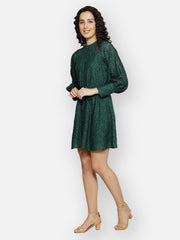 Green Laced Dress