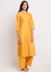Grid Foil Kurti