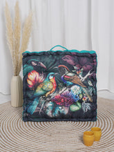 Birdhouse Digitally Printed Floor Cushion