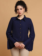 Blue Bell Sleeves Shirt