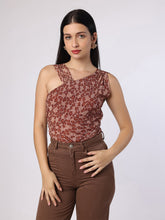 Leopard Print Bodysuit Top