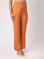 One- Shoulder Top With Trousers