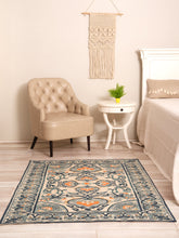 Charbagh Printed 120X170 Cm Cotton Lurex Carpets