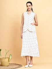 Classic Polka Dot Skirt Set