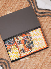 Gerua Cotton Table Runner with 6 Matching Placemats