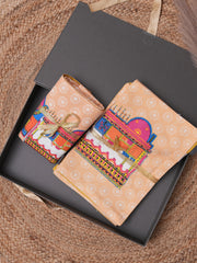 Rangeela Truck Cotton Table Runner with 6 Matching Placemats
