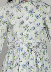 Lilac Floral Dress