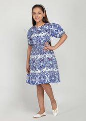 Blue Pottery Dress