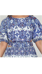 Blue Pottery Dress