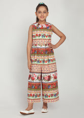 Multi-Floral Jumpsuit