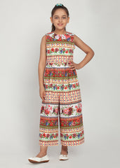 Multi-Floral Jumpsuit