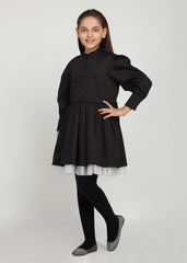 Black-Shirt Dress