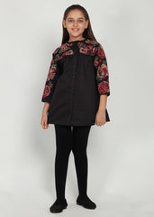 Black Embroidered Tunic
