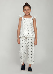 Polka Trouser Set