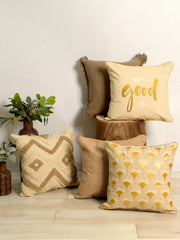 Set Of 5 Festive Cushion Cover Set
