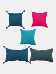 Set Of 5 Paradise Cushion Cover Set