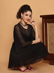Little Fit-Flare Black Dress