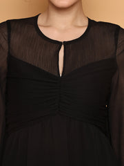 Little Fit-Flare Black Dress