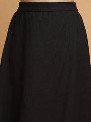 Black waist-coat with skirt