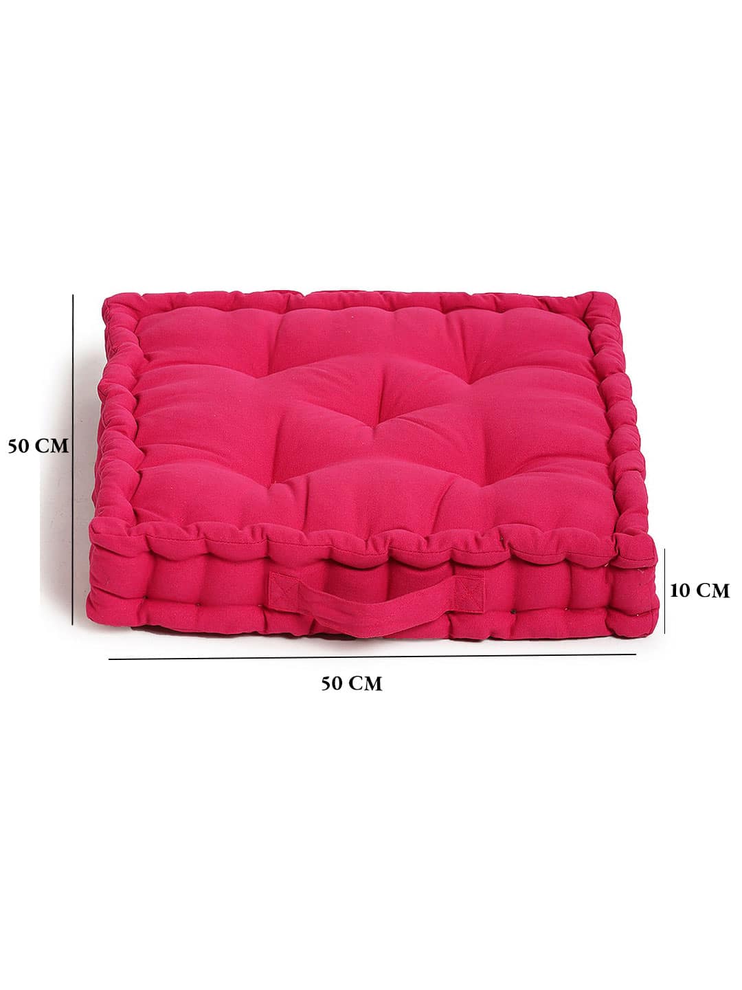 Rosy Matlas Floor Cushion