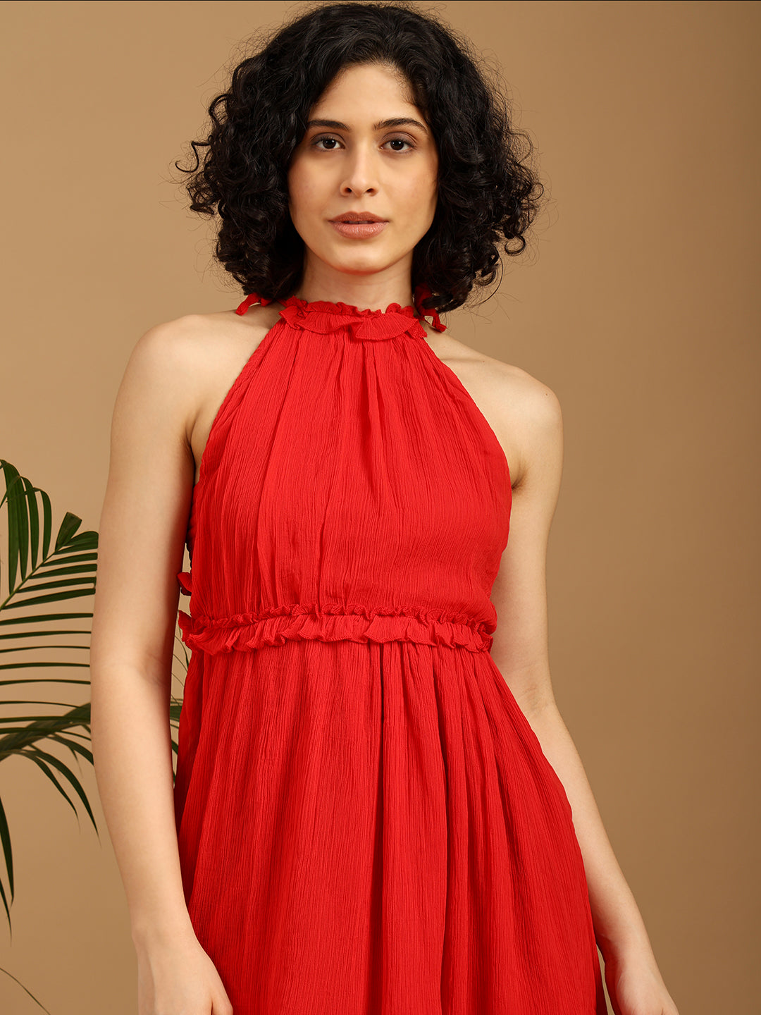 Rosy Red Dress