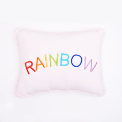 Set Of 2 Softie Rainbow Cushion With Cassata Rainbow (30X40)cm Kids Cushion
