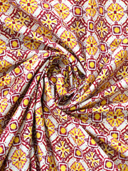 Ajrakh Tablecloth 6/8 Seater Cotton Tablecloth
