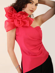 Pure joy with pink petals top