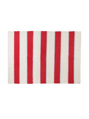 Jari Woven Red Striped Rug