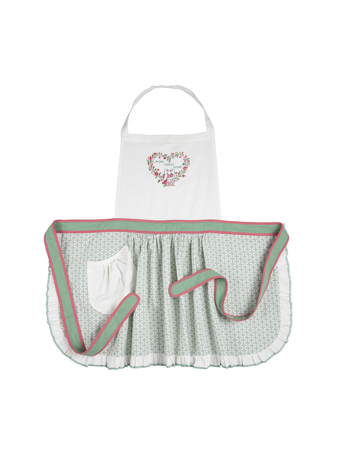Love Birds Embroidered Apron