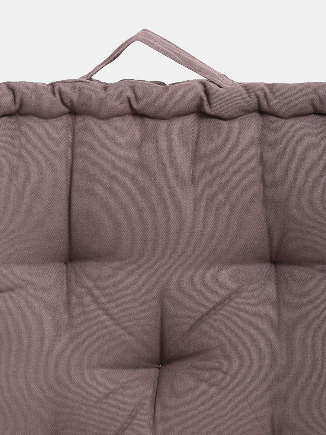 Set of 2 Mustard & Taupe Matlas Floor Cushion
